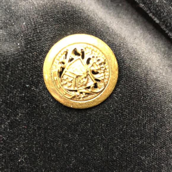 🔹Le Souk Double Breasted Velvet Blazer - Picture 4 of 9